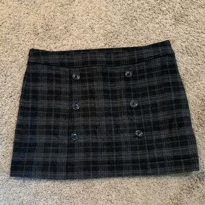 Gap Wool Blend Plaid Skirt 12